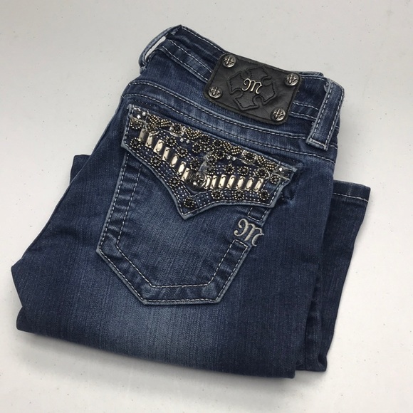 Miss Me Denim - Womens Miss Me Jeans 26x31 WIND CHIMES